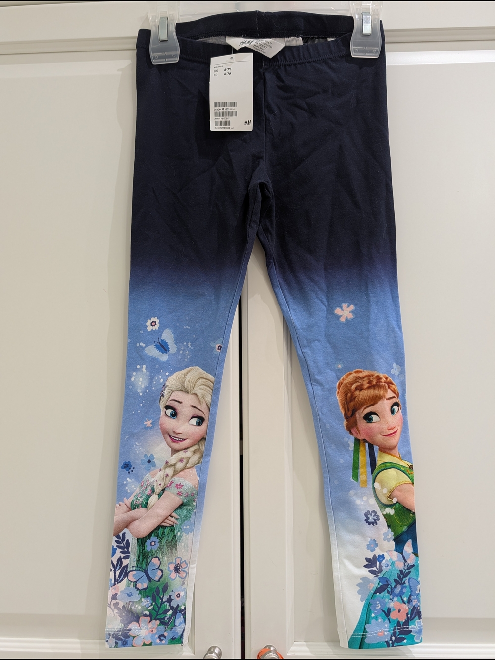 5/$35 New H&M Disney Frozen Leggings – Girls 6-7Y